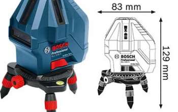 Bosch GLL 5-50X – máy cân mực laser thế hệ mới