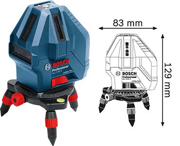 Bosch GLL 5-50X – máy cân mực laser thế hệ mới