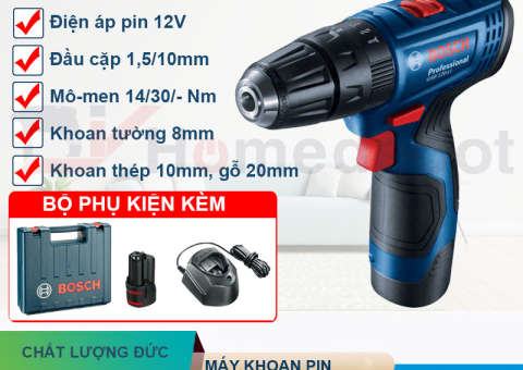 So sánh điểm khác nhau giữa máy khoan pin Bosch GSB 120 LI và GSR 120-LI