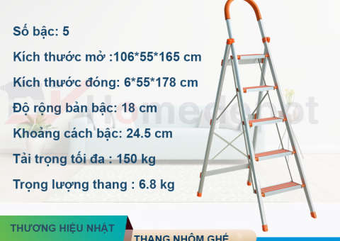 Ứng dụng của thang nhôm ghế giá rẻ Nikawa trong cuộc sống