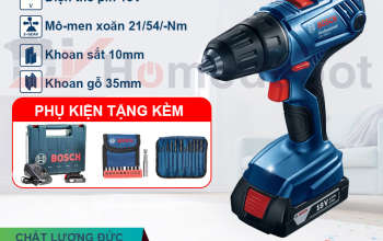 Máy khoan pin bosch 18v GSR 180 LI tiện dụng cho gia đình