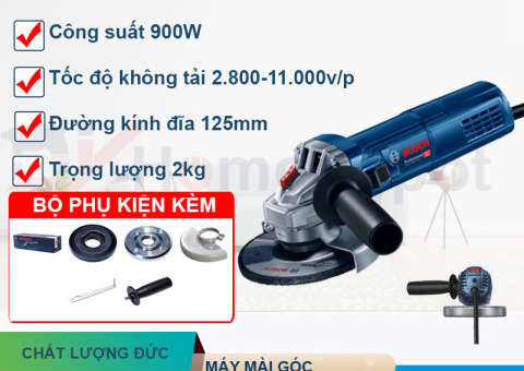 Những dòng máy mài góc điều chỉnh tốc độ Bosch hiện nay